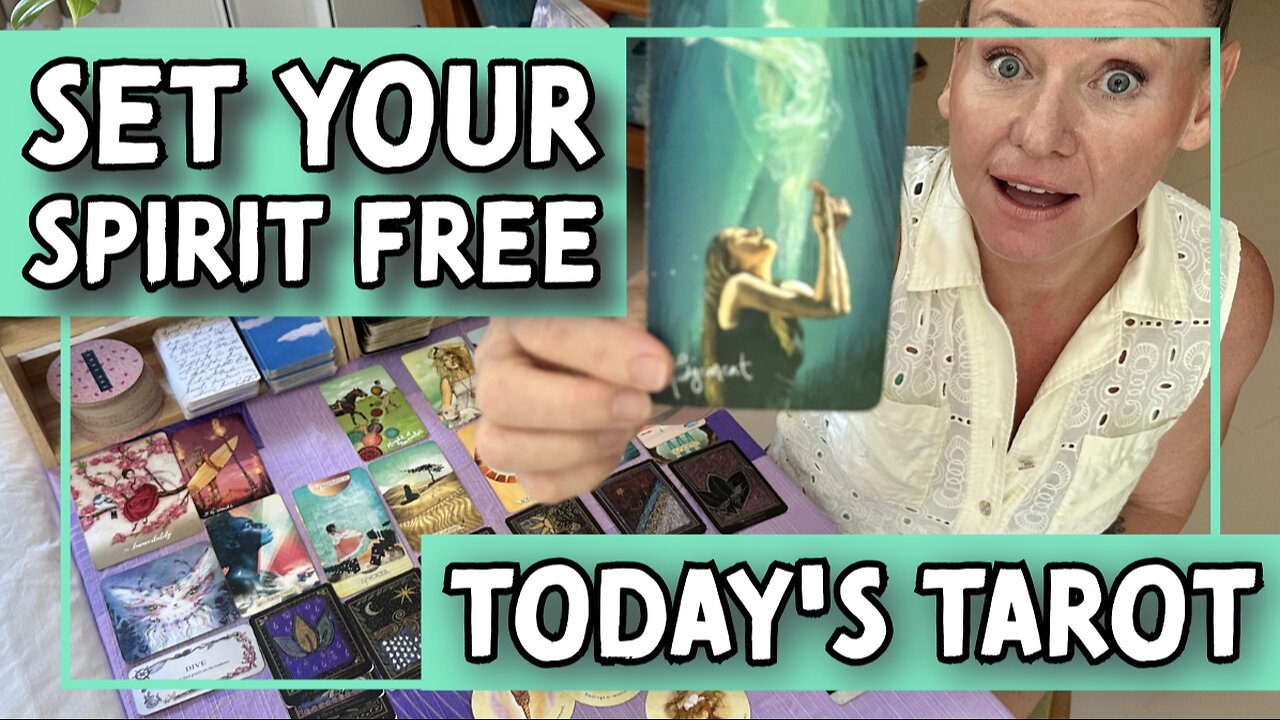 💫Today's Tarot: Set your spirit free Reading for April 29th✨