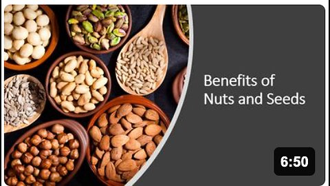 Health Benefits of Nuts & Seeds