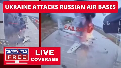 Ukraine Attacks Russian Air Bases with Drones, Destroys Bombers - LIVE Breaking News Coverage