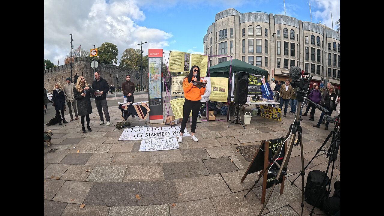 Fiona Rose Diamond's speech - digital I.D. 'Mass Non Compliance' Cardiff 25th October 2025