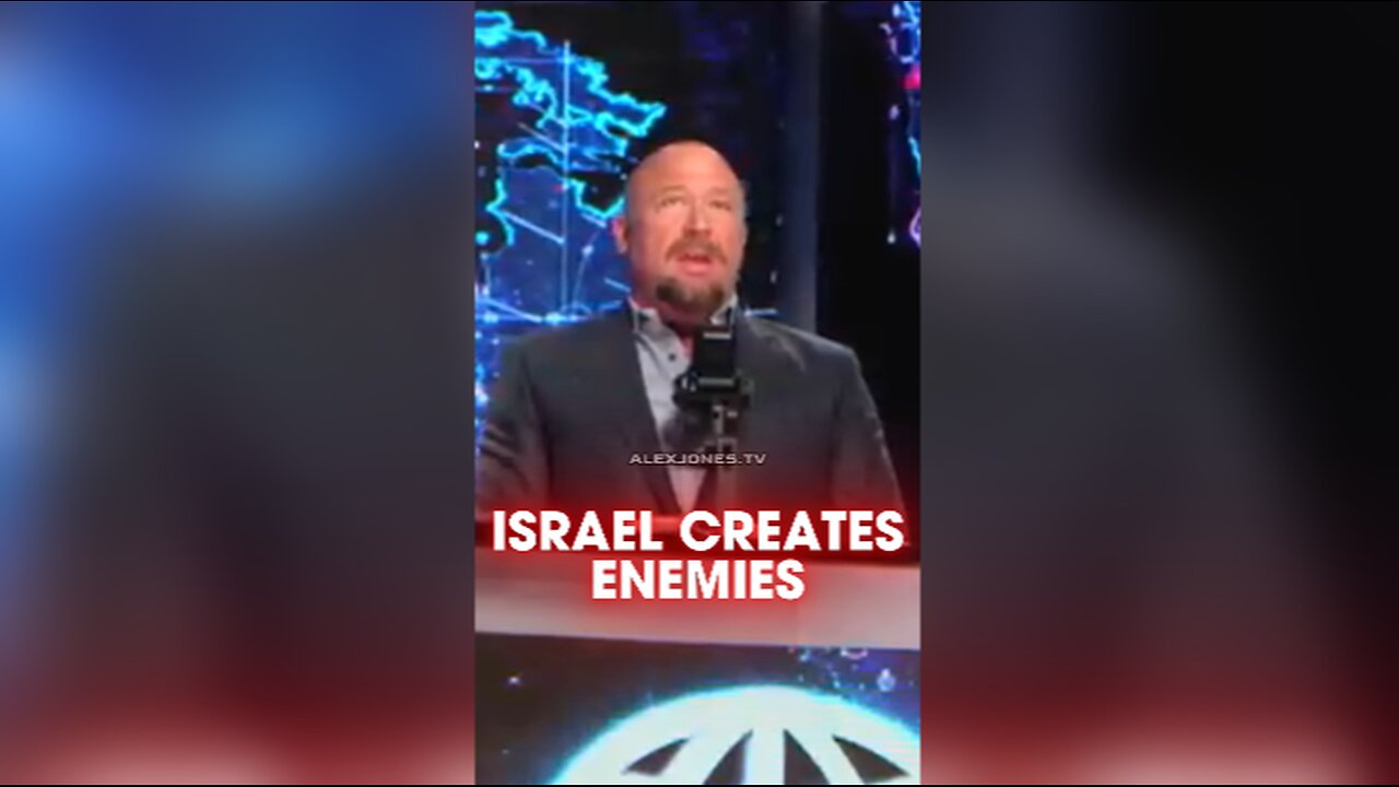 Alex Jones: Israel Creates Enemies To Gain More Power - 3/25/25