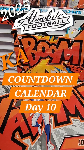 Chasing Kabooms in the 2025 Absolute Football Advent Countdown Calendar Day 10