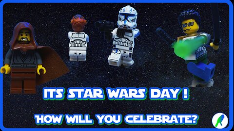 It's Star Wars Day! How Will YOU Celebrate? (May The 4th LEGO Stop-Motion)