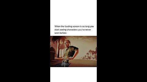 When the loading screen is so long you start seeing characters you've never seen before 🤔😅