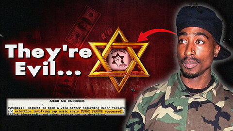 The time Tupac was EXTORTED by the Jews... (proof)