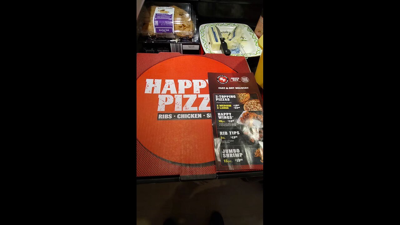Meal, Happy's Pizza, Cherry Hill Rd, Dbn Hgts, MI, 4/27/25