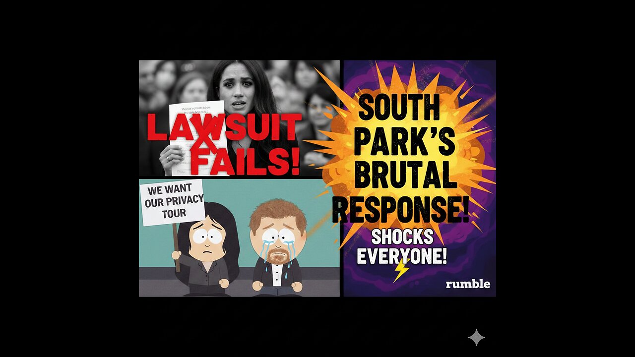 Meghan’s Lawsuit Fails...South Park’s BRUTAL Response Shocks Everyone!