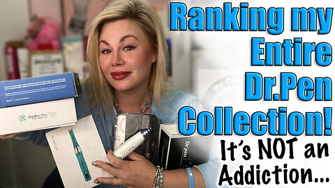 Ranking my Dr.Pen Collection, What is the BEST + WHAT NOT TO BUY! AceCosm code Jessica10 Saves