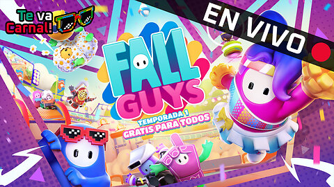 ¡CAOS y RISAS! 🤪 Jugando Fall Guys, Among Us y Roblox 🏆✨