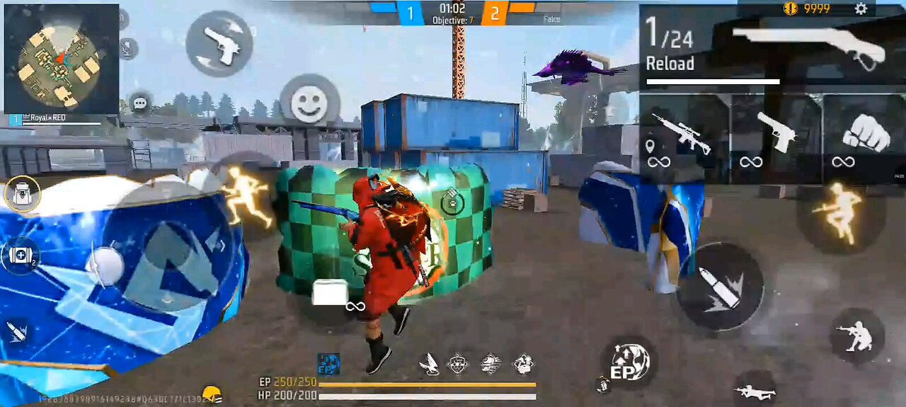Freefire head shot only game playing
