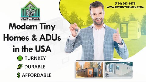 KW Tiny Homes – Modern Tiny Homes & ADUs in the USA | Turnkey, Durable, and Affordable