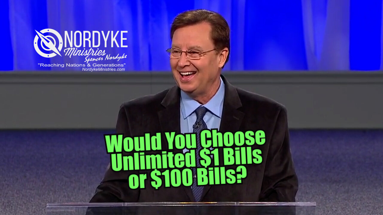 "Would You Choose Unlimited $1 Bill or $100 Bills?" Spencer Nordyke