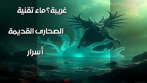 Ancient Deserts: Alien Water Tech? ️