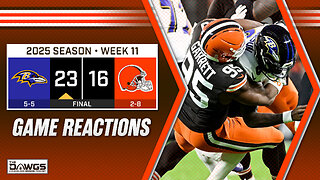 Ravens x Browns: Game Reactions - Browns Just Refused to Let the Ravens Lose