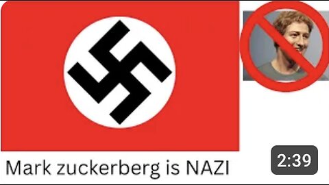 Hallelujah Mark zuckerberg is NAZI [Music]