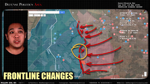 [ Ukraine Frontline Changes ] Kursk Front; Krasne Pershe, Dvorichna; Krymske-Druzhba, Toretsk; etc..