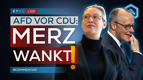🟥 HAMMER: AFD vorn! CDU abgeschlagen! MERZ angeschlagen? | #KOMMENTAR