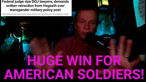 HUGE WIN for American Soldiers Being Attacked by Republicans & Speaker Johnson Pregnant!