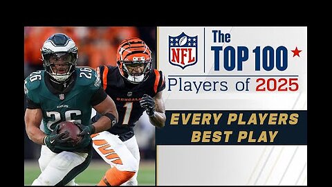 Live, the best play of each of the top 100 players of 2025