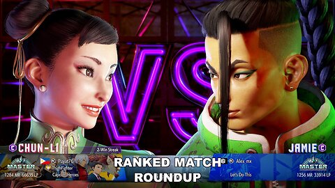Kuya Kalbo SF6 Ranked Match Roundup. Chun Li Master Rank [Hori Fight Stick]