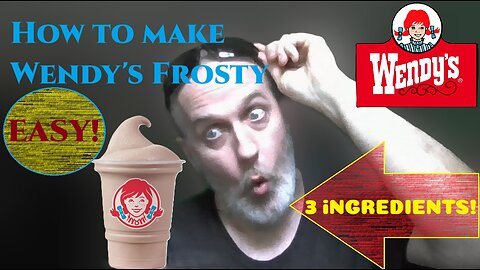 Wendy's Chocolate Frosty Copycat WITH JALAPENO? Recipe EXTENDED VERSION