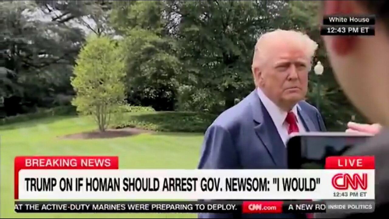 President Trump Says the Los Angeles Rioters ‘INSURRECTIONISTS’