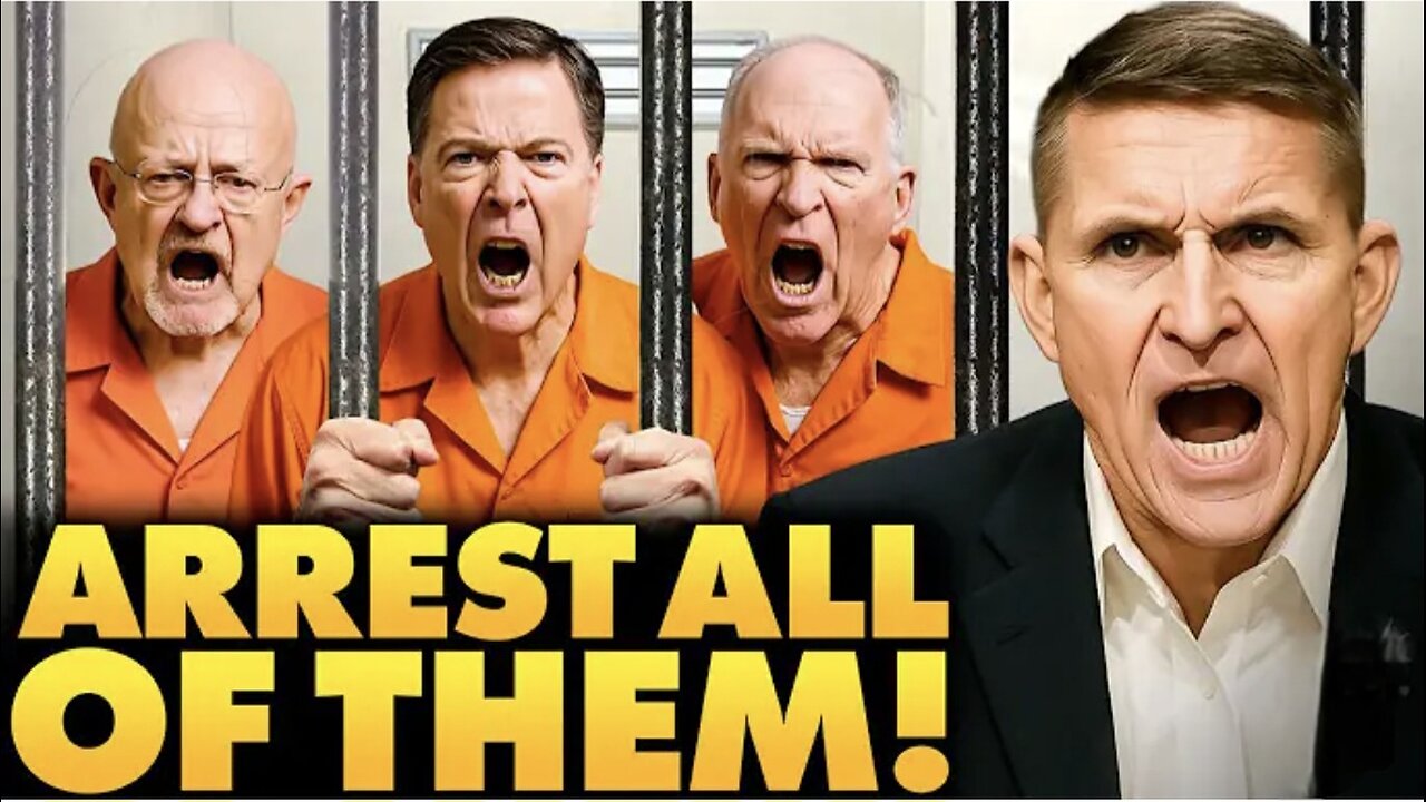Gen. Flynn Drops HAMMER After CIA BOMBSHELL: This Means JAIL for Comey, Clapper, Brennan ‘It’s Over’