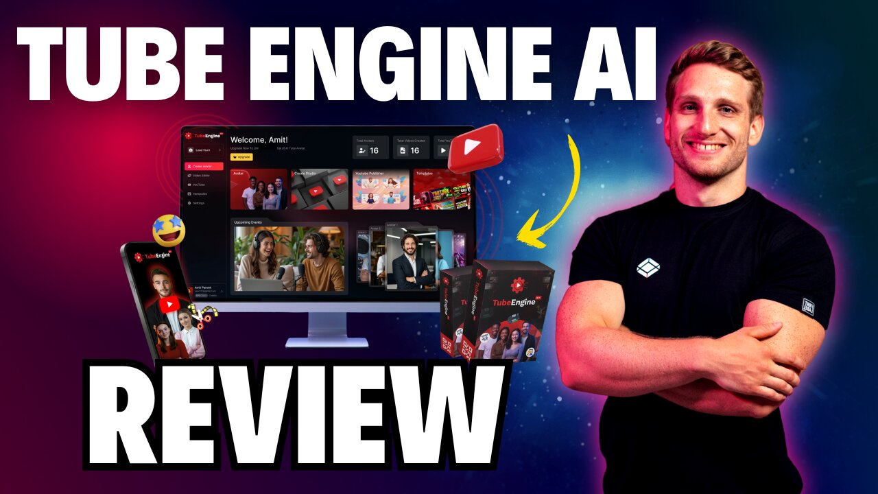 Tube Engine AI Review 🔥LAUNCH VIRAL YOUTUBE CHANNELS – No Face, No Camera, No Recording Needed!