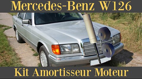 Mercedes Benz W126 - Remplacement du kit d'amortisseurs de vibrations du moteur Tutoriel