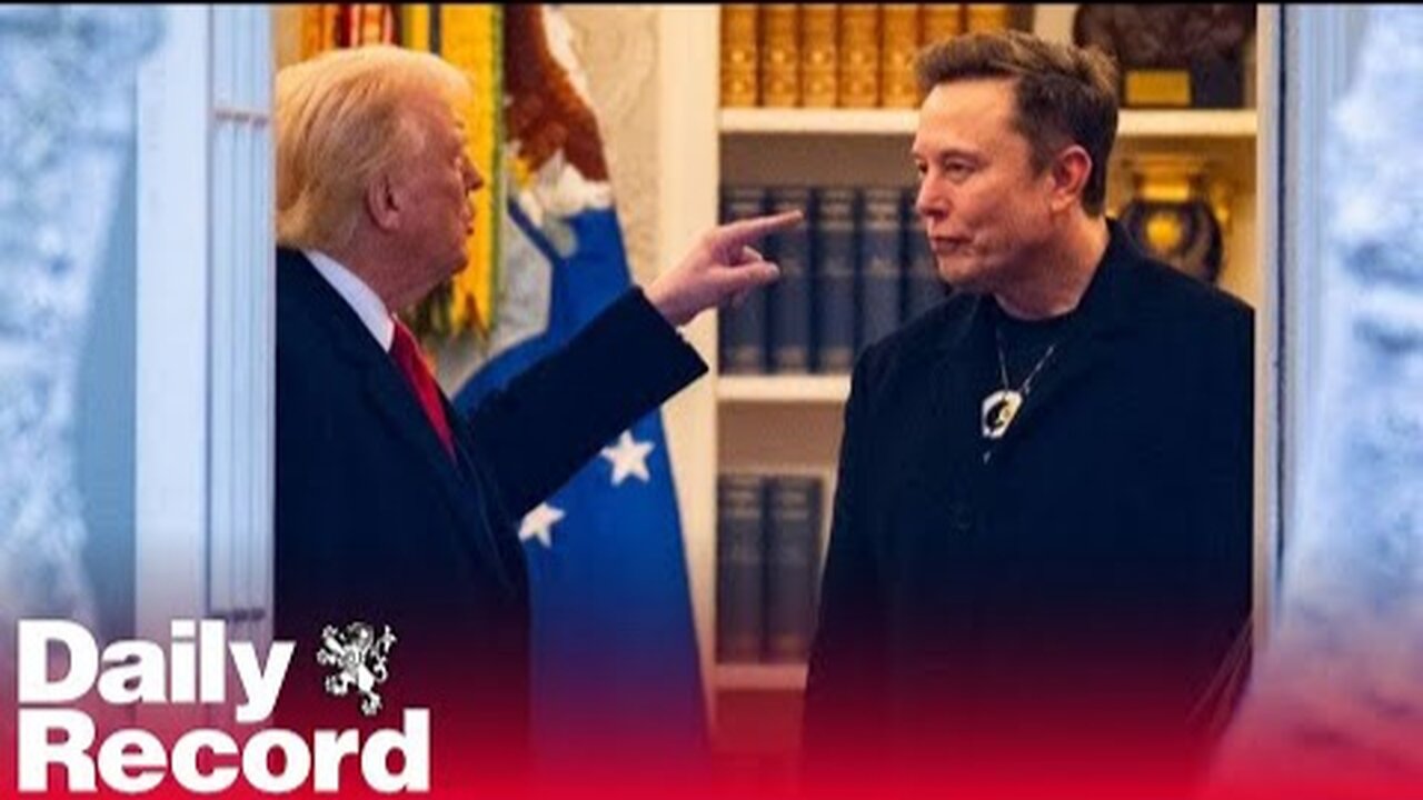 #DailyRecord #Trump #musk : Donald Trump 'furious' with Elon Musk as China tensions boil over