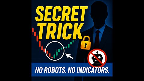 The Secret Price Action Trick Hedge Funds Use To Dominate Markets (No Robots No Lagging Indicators!)