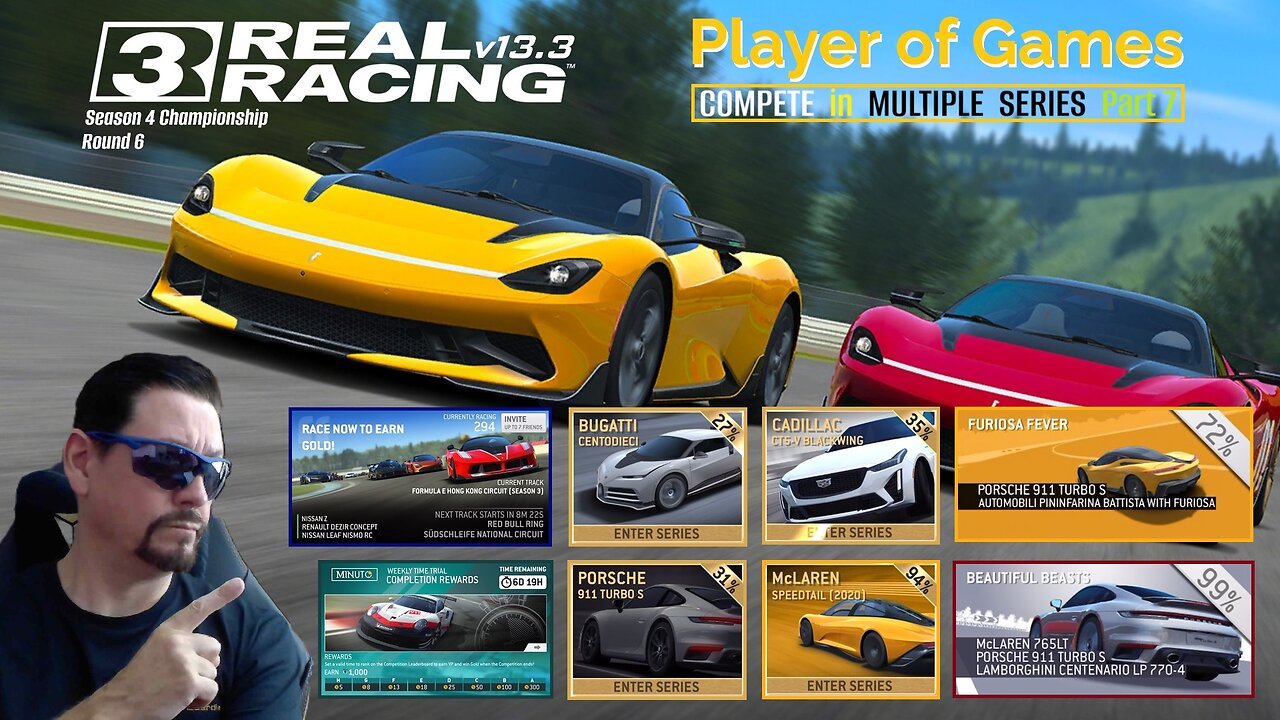 Player of Games: Real Racing 3 Update 13.3: COMPETE in MULTIPLE SERIES Part 7
