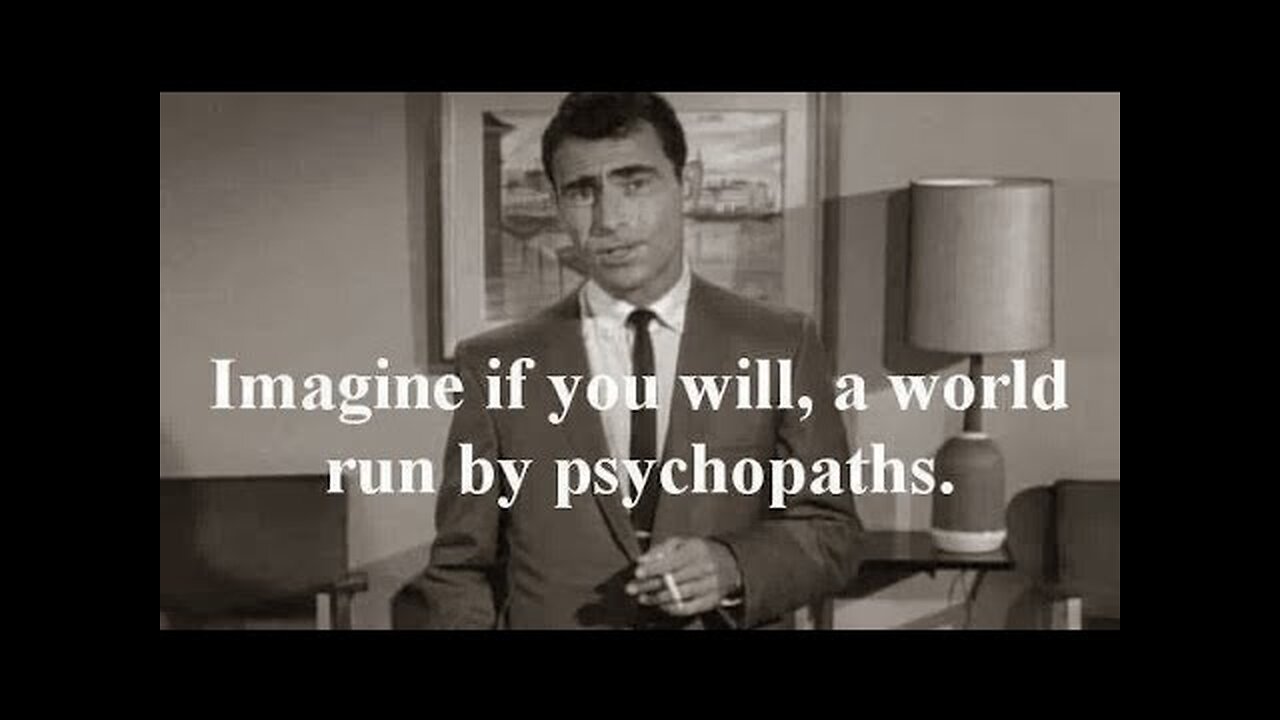 Psychopaths RUN the world. Are you living or working with a Psychopath?