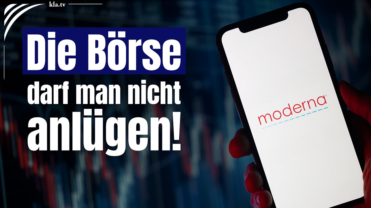 Die Börse darf man nicht anlügen!