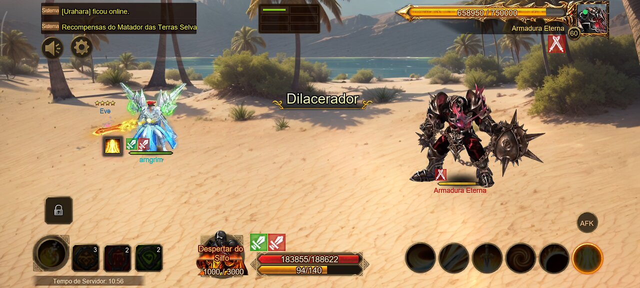 wartune ultra fora do castelo