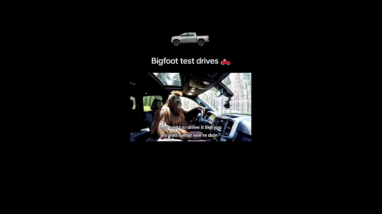 Bigfoot test drives
