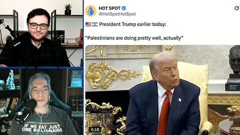 Trump claims during Saudi prince meeting Palestinians are doing great. How are they really doing?▮The Jimmy Dore Show