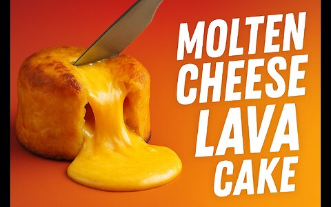 Molten Cheese Lava Cake 🧀🌋🔥 | FlavorVille Chaos