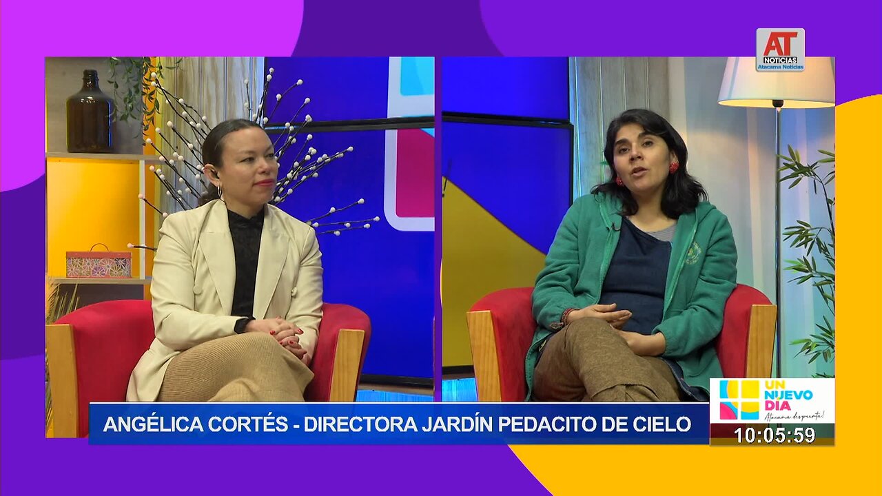 Angélica Cortés Directora Pedacito de cielo - Niñas y niños de la sociedad de hoy