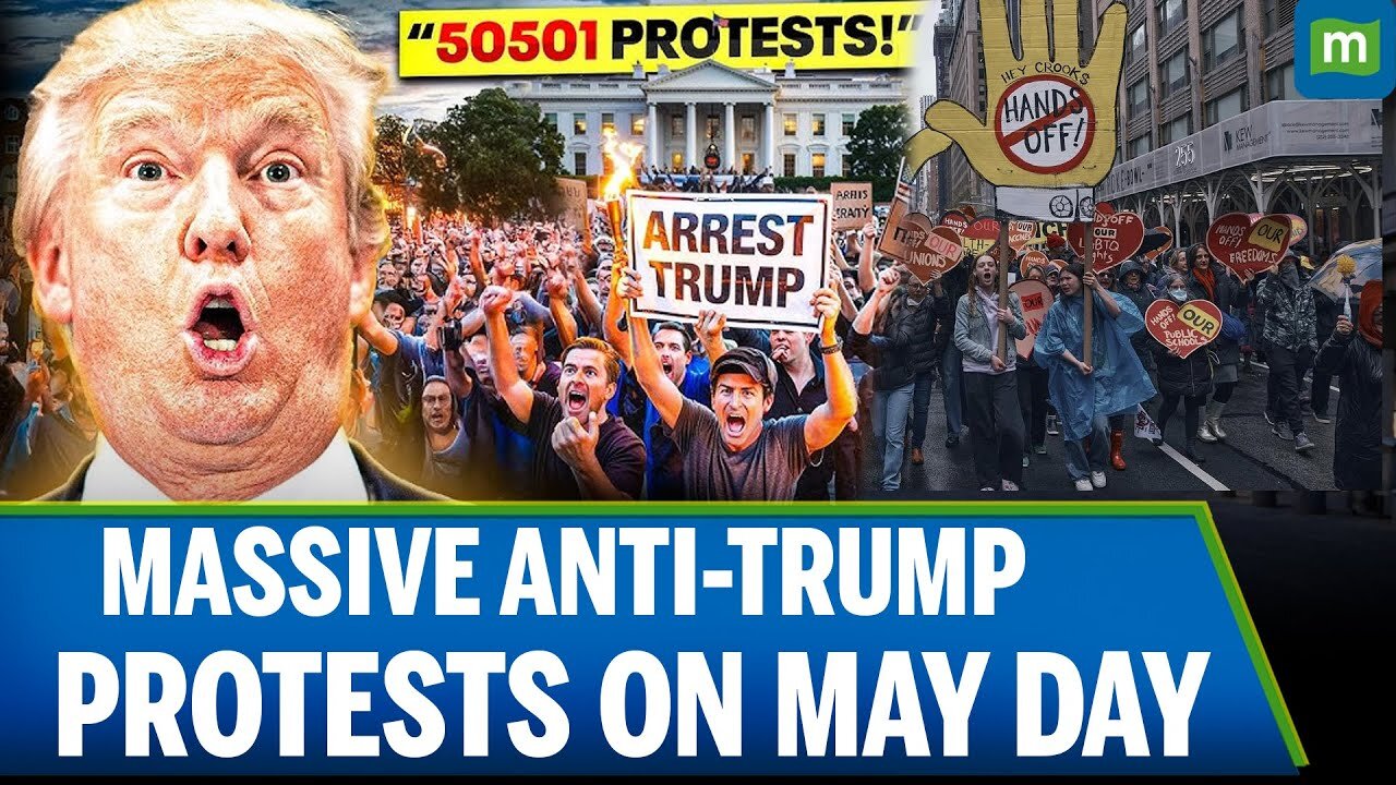 Anti Trump Protest | Protest Across US Over Workers’ And Immigrants’ Rights | May Day | N18G