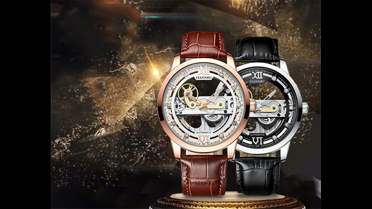 Skeleton Non-Tourbillon Ultra Thin Automatic Mechanical Watch