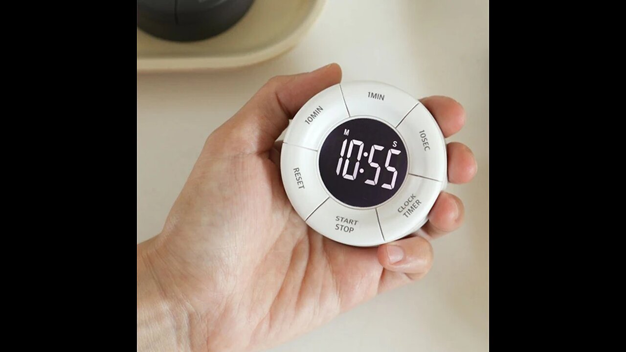 Magnetic Kitchen Timer For Home Use - Time Manager