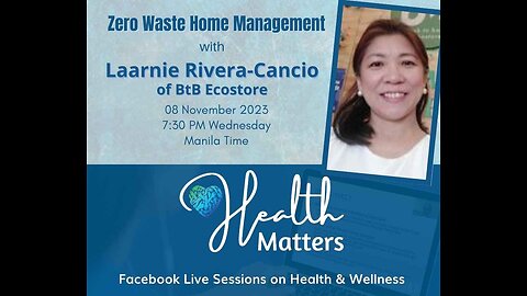 HM Session 78 Zero Waste Home Management with Laarnie Rivera-Cancio of B2B Ecostore