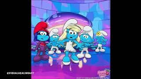 Relax, Recharge, Reflect with the Happy Color app. Smurfs and Disney