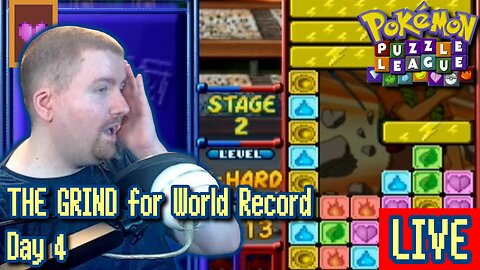 Day 4 of THE GRIND That Never Ends, Doods! [Pokémon Puzzle League Speedruns]