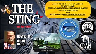 The Sting Podcast w/ Bettina Engler, Jim Lee and Marcus Kahn 7/10/2025 @ 9pm EST