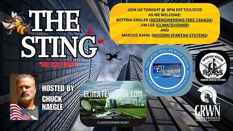 The Sting Podcast w/ Bettina Engler, Jim Lee and Marcus Kahn 7/10/2025 @ 9pm EST