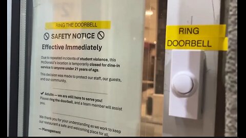 Virginia McDonald's restricts dine-in to 21+ after incidents of 'student violence'