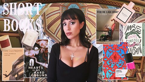 haunted housewives & heroic cats | short books reading vlog | nothing over 200pgs