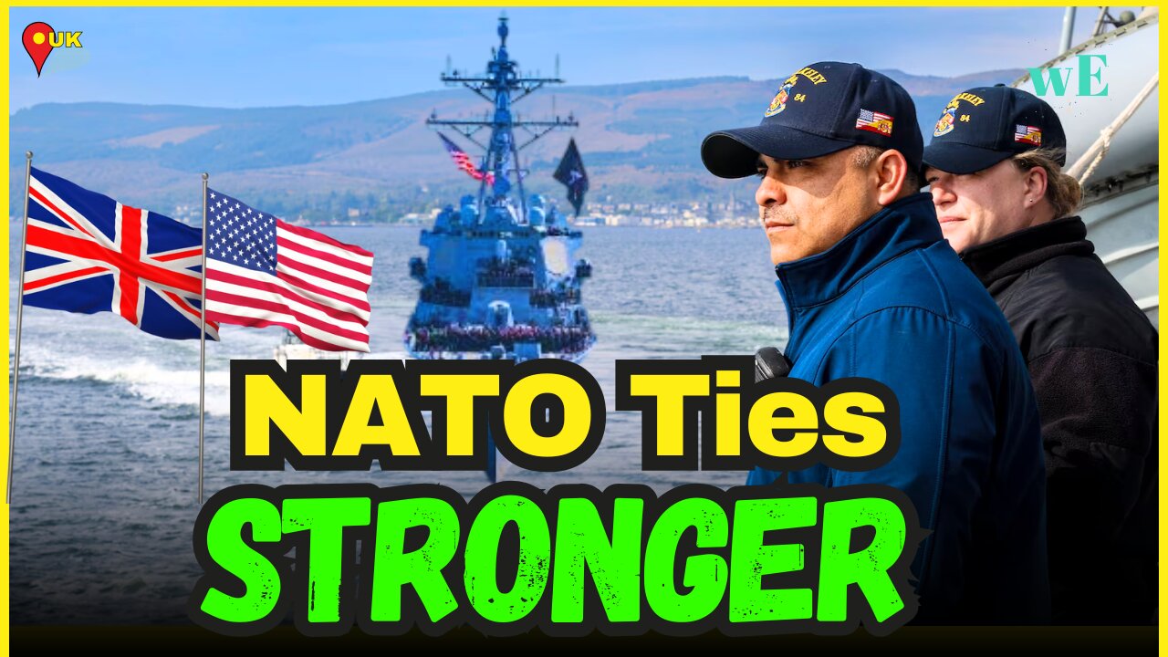 USS Bulkeley Departs Faslane, Strengthening US-UK Naval Ties and NATO Alliance - WorldEye